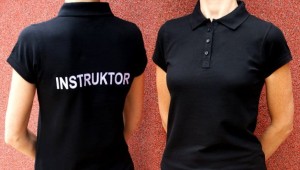 Koszulka POLO damska100% bawełna HAFT PLECY