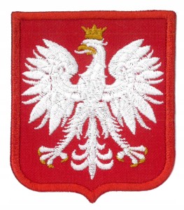 NASZYWKA GODŁO POLSKI PL NA MUNDUR GALOWY